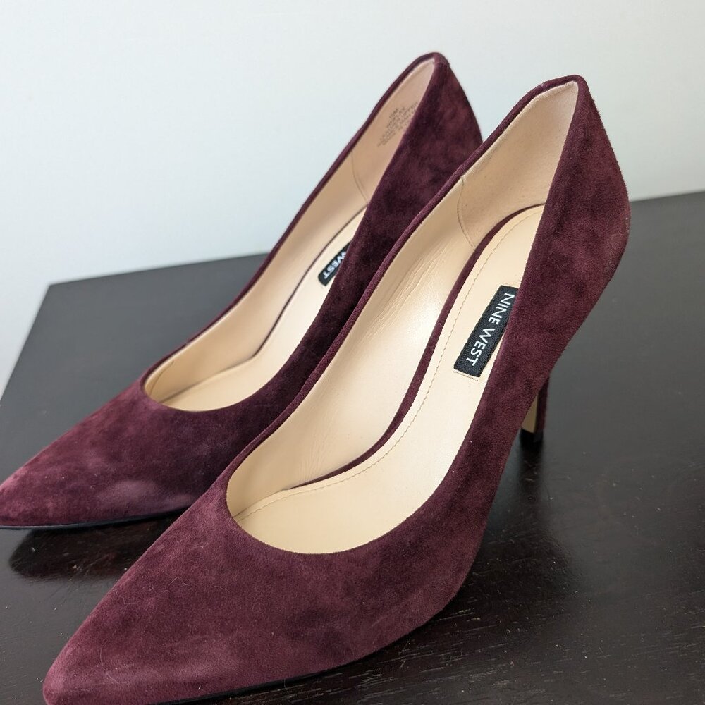 None West suade heels